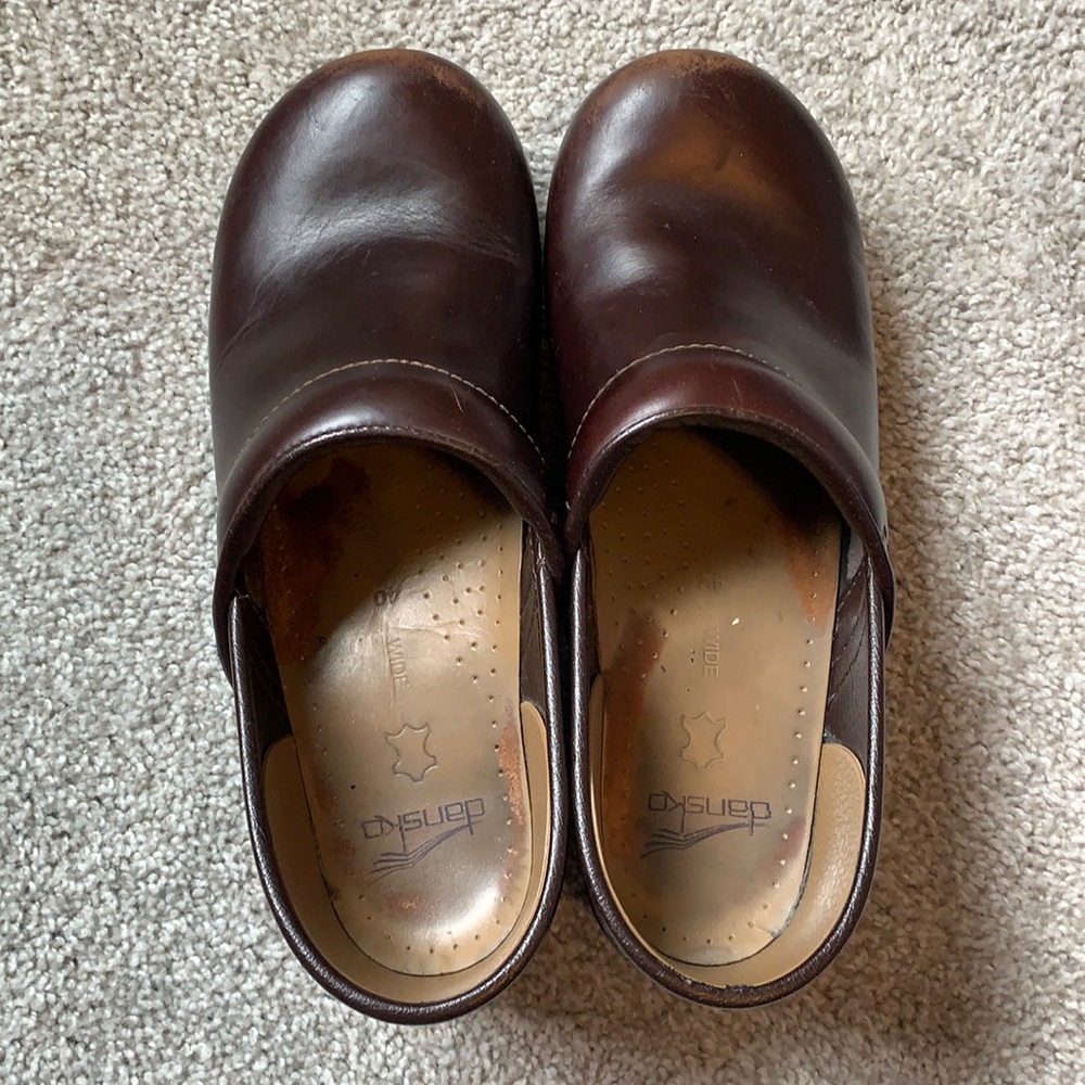 Brown Dansko Clogs